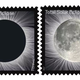 Illustration for article titled The Moon Magically Appears on the Post Office's New Total Solar Eclipse Stamp